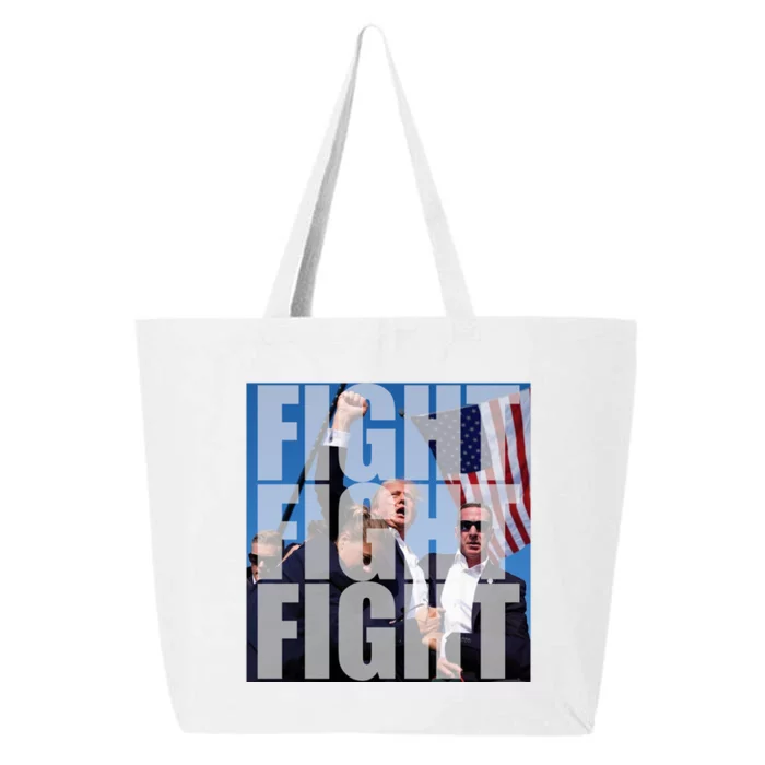 Fight Fight Fight Donald Trump 2024 Usa Election 25L Jumbo Tote