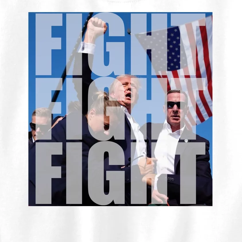 Fight Fight Fight Donald Trump 2024 Usa Election Kids Sweatshirt