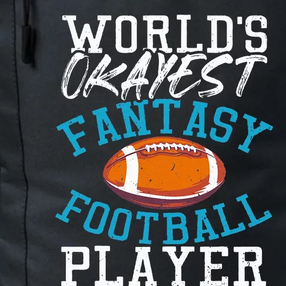 Football Funny Football Tee Fantasy Football Daily Commute Backpack