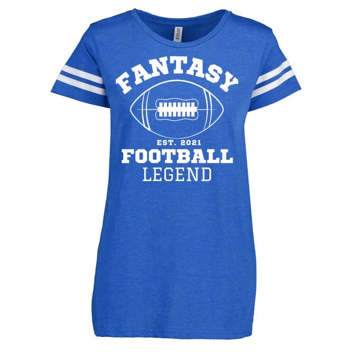 Funny Fantasy Football, Fantasy Football Guru, Drink And Draft Kickers Enza Ladies Jersey Football T-Shirt