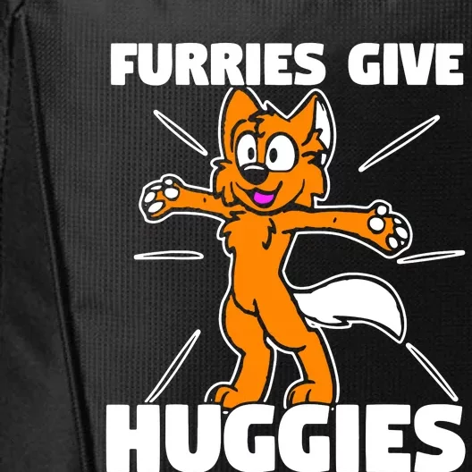 Furry Fandom Furries Give Hugs City Backpack