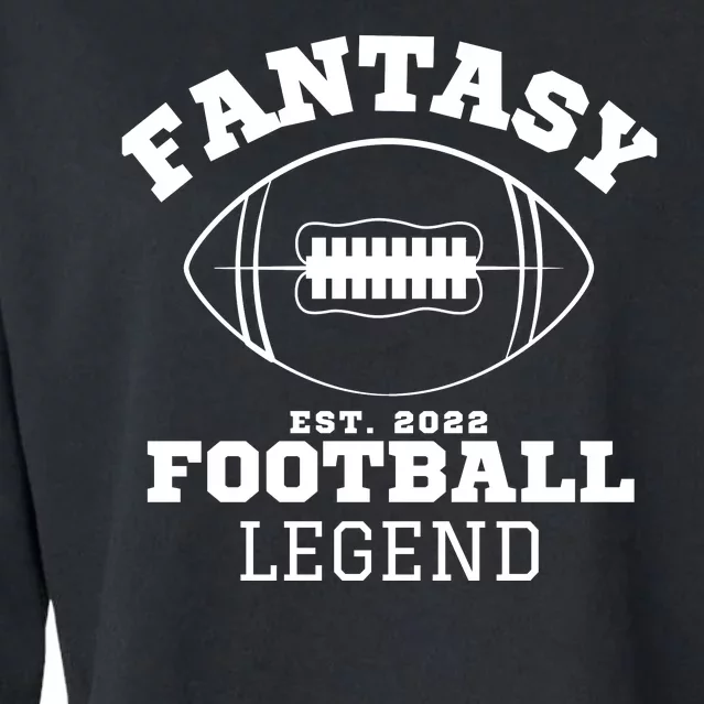 Funny Fantasy Football, Drink And Draft Kickers, Fantasy Football Guru Cropped Pullover Crew