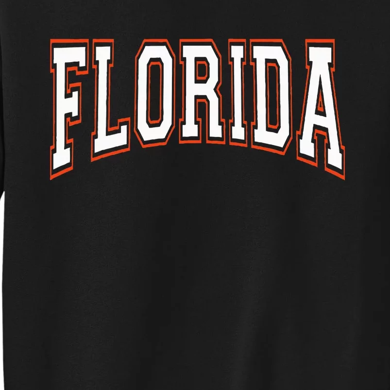 funny Florida FL United States Font Sweatshirt