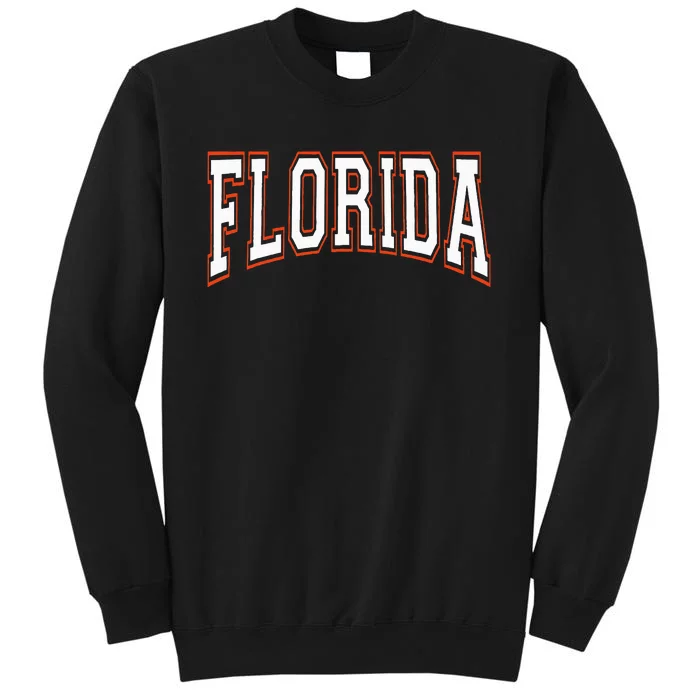 funny Florida FL United States Font Sweatshirt