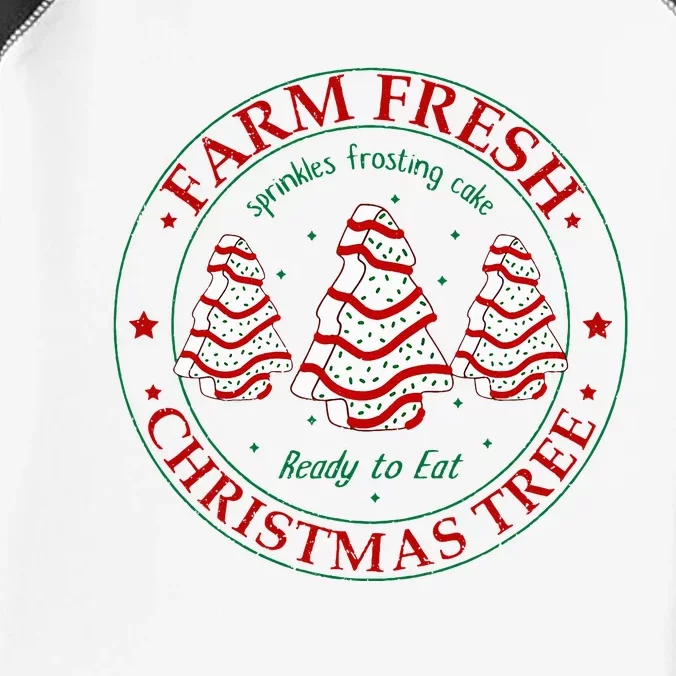 Funny Farm Fresh Christmas Tree Cakes Family Xmas Pajamas Infant Baby Jersey Bodysuit