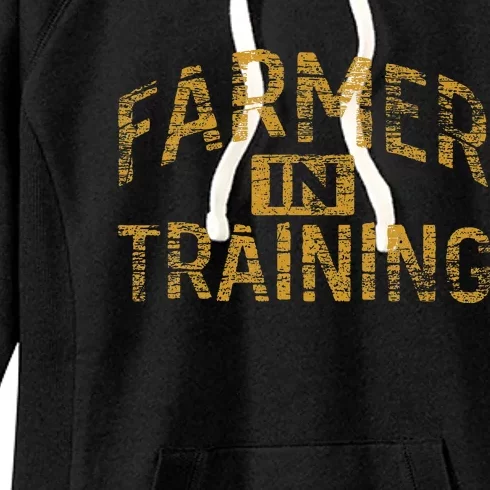 Future Farmer Farming Pride Women's Fleece Hoodie