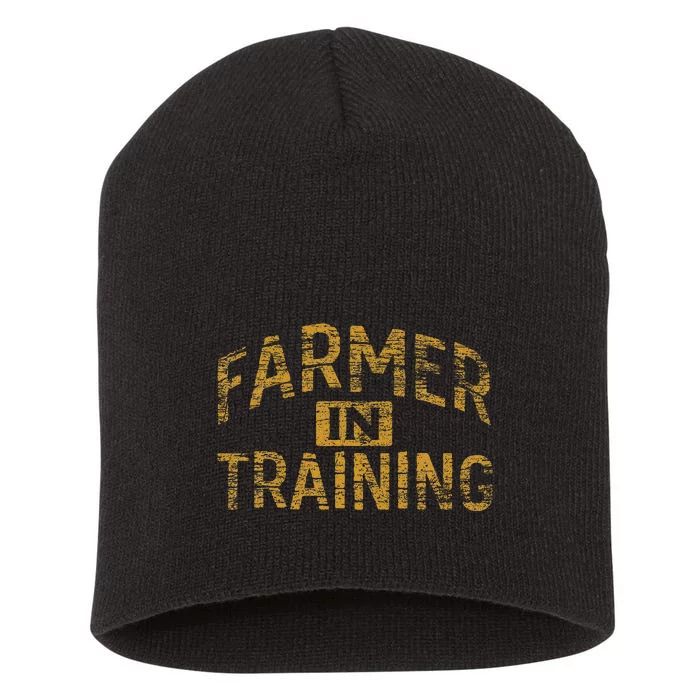 Future Farmer Farming Pride Short Acrylic Beanie