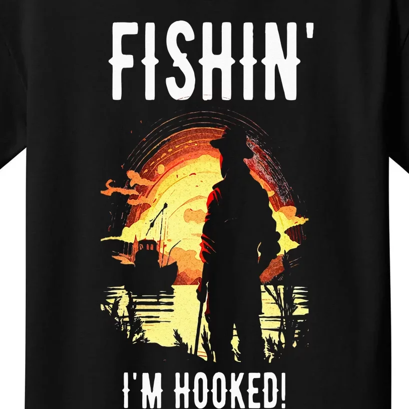 Funny Fishing Kids T-Shirt