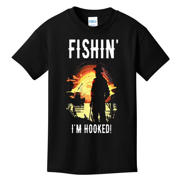 Funny Fishing Kids T-Shirt