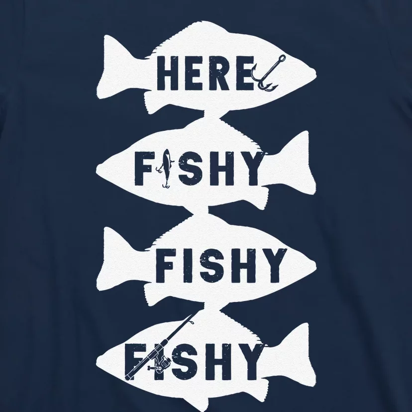 Fisher Fish Fishermen Bait Fishing Rod Bass T-Shirt