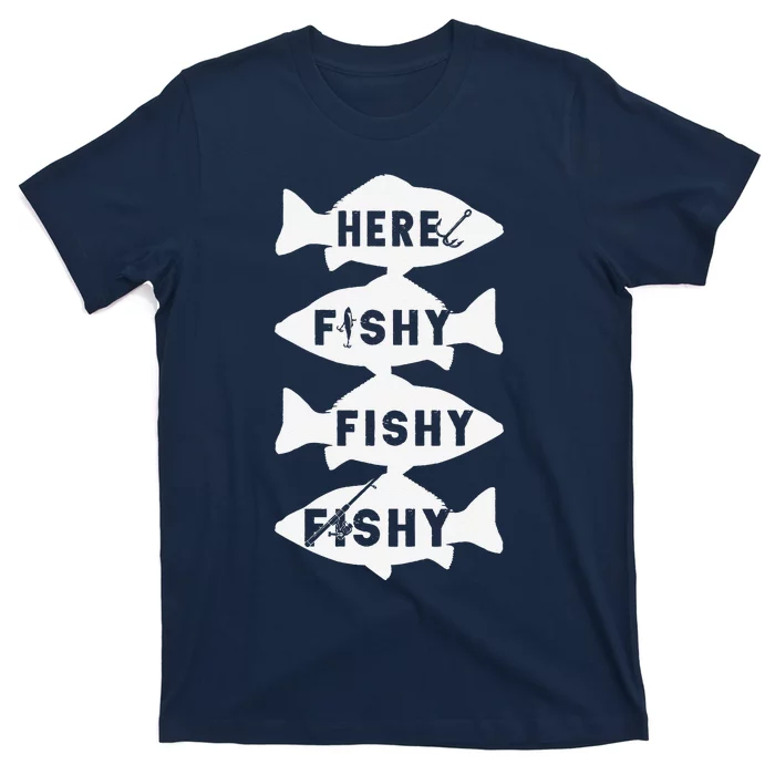 Fisher Fish Fishermen Bait Fishing Rod Bass T-Shirt