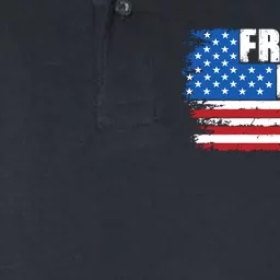 Freedom Family Flag Faith Softstyle Adult Sport Polo