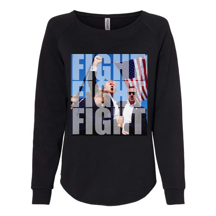 Fight Fight Fight For Donald Trump 2024 Usa Election Voting Womens California Wash Sweatshirt