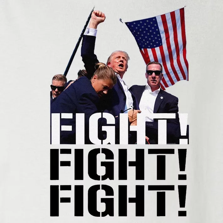 Fight Fight Fight Usa Flag Donald Trump 2024 Rally Presidential Election Toddler Long Sleeve Shirt