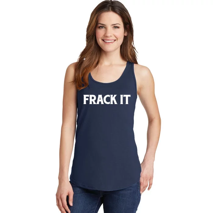 Funny Fracking Ladies Essential Tank