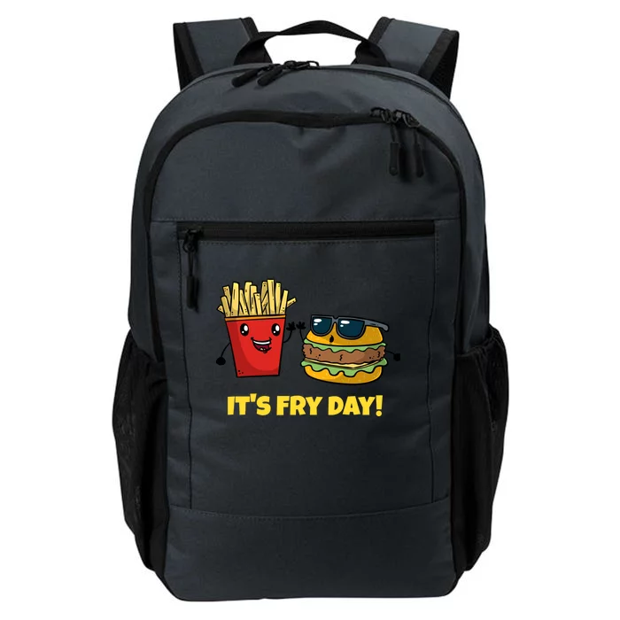 Funny Fast Food Hamburger It's Fry Day Burger Lover Gift Daily Commute Backpack