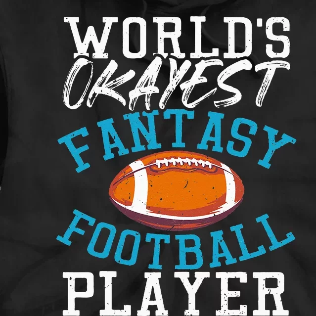 Football Funny Football Tee Fantasy Football Tie Dye Hoodie