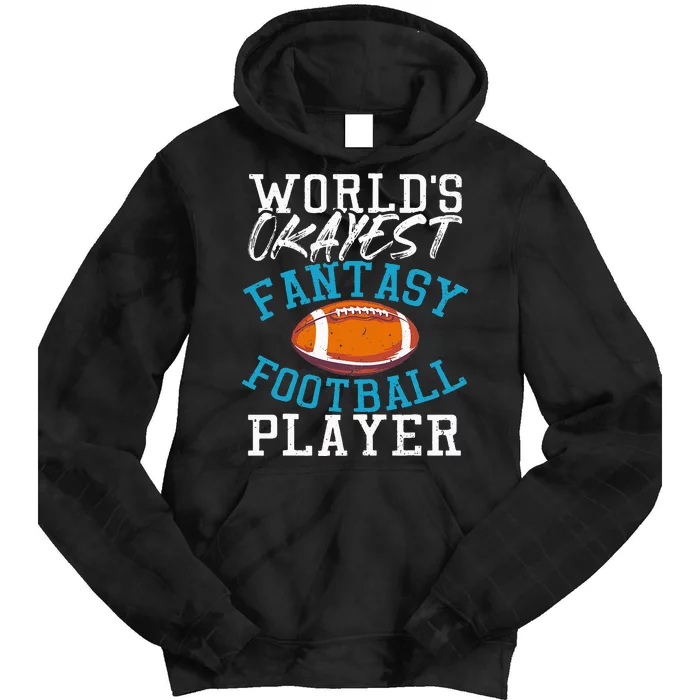 Football Funny Football Tee Fantasy Football Tie Dye Hoodie