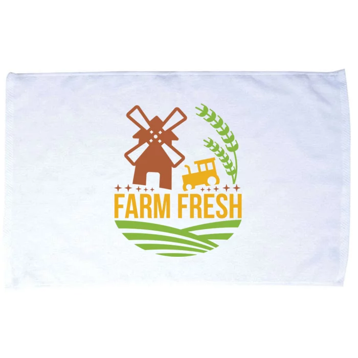 Farm Fresh Microfiber Hand Towel