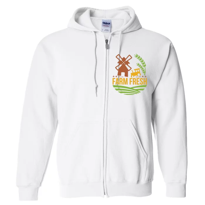 Farm Fresh Full Zip Hoodie