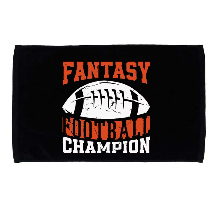 Funny Fantasy Football Player Fantasy Football Champion Microfiber Hand Towel