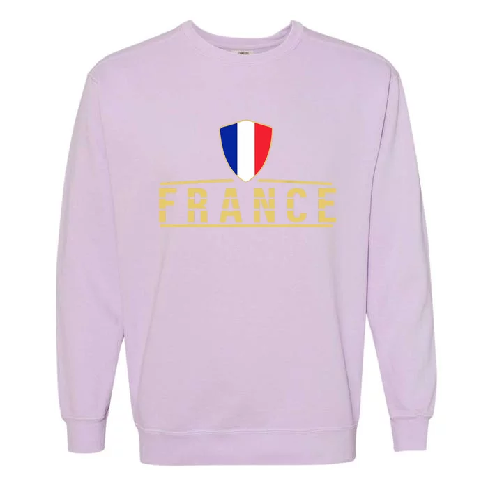 France Football France Soccer Jersey French Garment-Dyed Sweatshirt