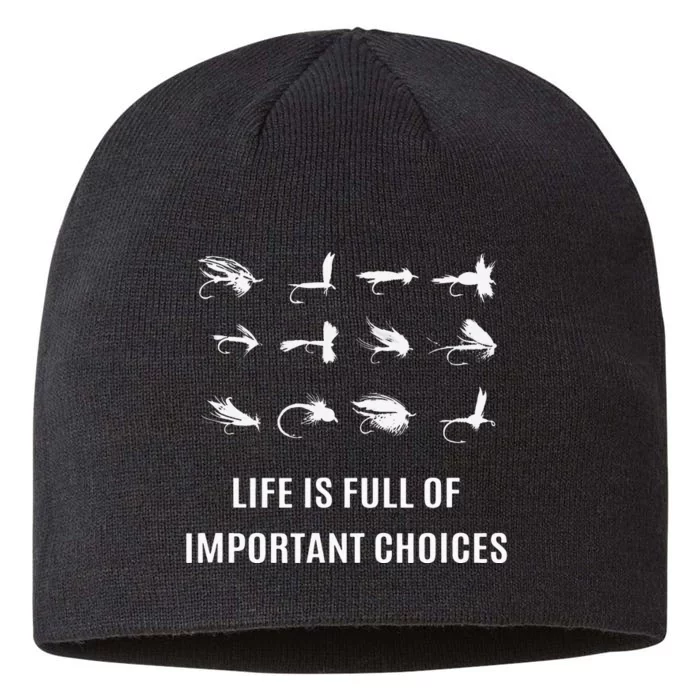 Fly Fishing Funny Fisherman Gift I'm so Fly! 8 1/2in Sustainable Knit Beanie