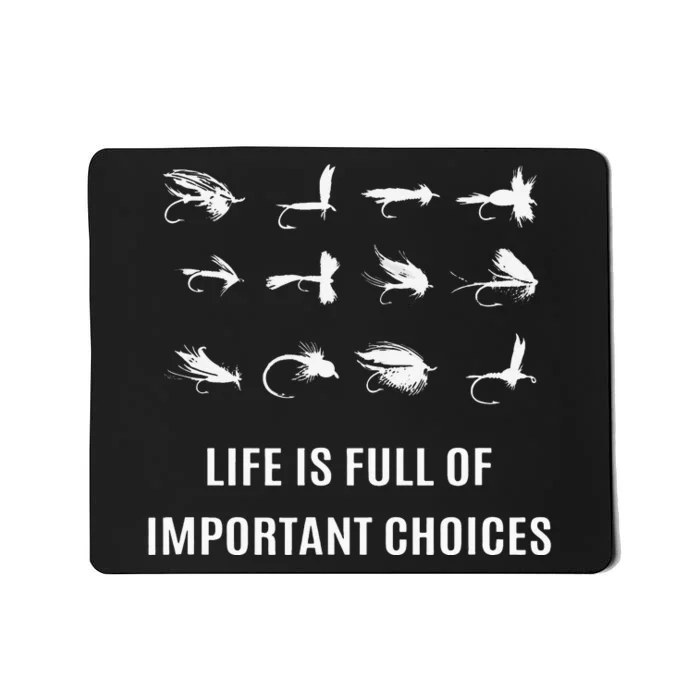 Fly Fishing Funny Fisherman Gift I'm so Fly! Mousepad