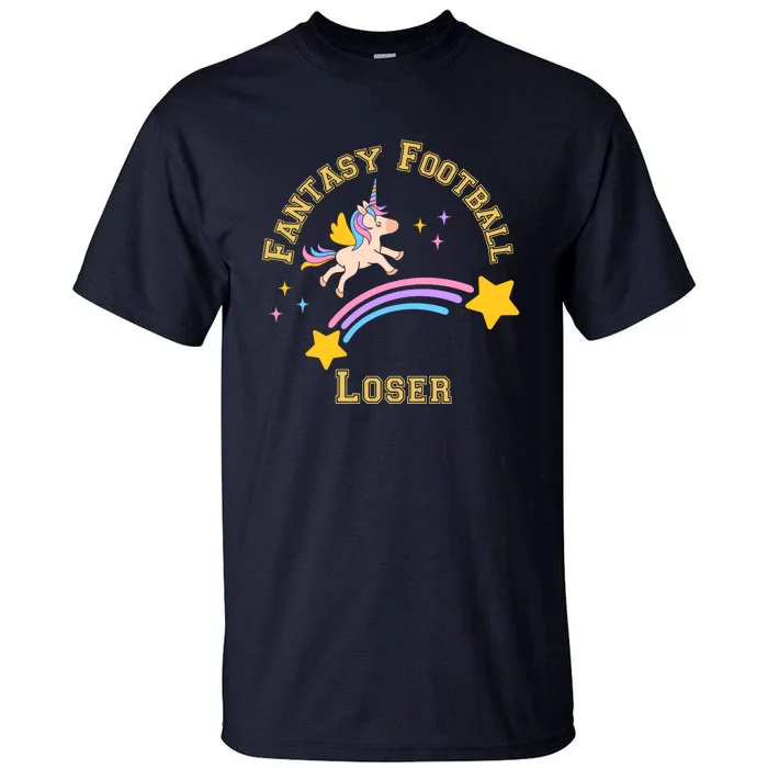 Funny Fantasy Football Punishment Loser Tall T-Shirt