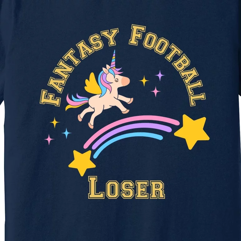 Funny Fantasy Football Punishment Loser Premium T-Shirt