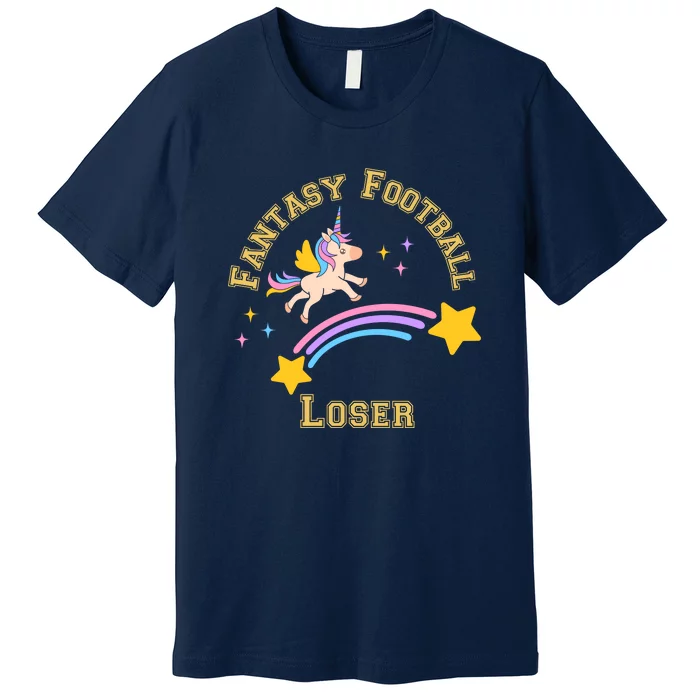 Funny Fantasy Football Punishment Loser Premium T-Shirt