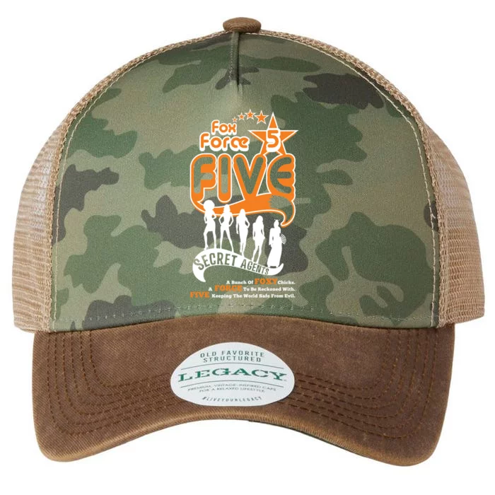 Fox Force Five &Quot;Le Orange&Quot; Variation Legacy Tie Dye Trucker Hat