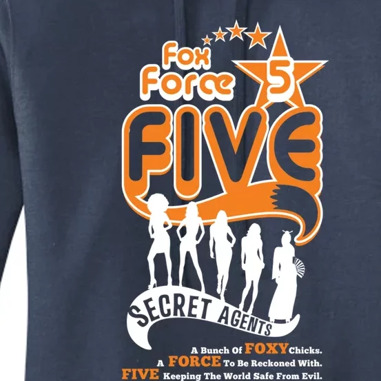 Fox Force Five &Quot;Le Orange&Quot; Variation Women's Pullover Hoodie