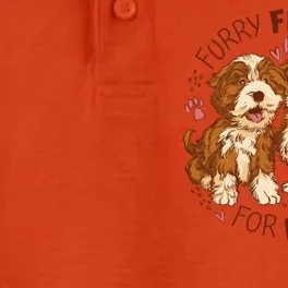 Furry Friends For Life Dry Zone Grid Performance Polo