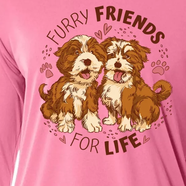 Furry Friends For Life Cooling Performance Long Sleeve Crew