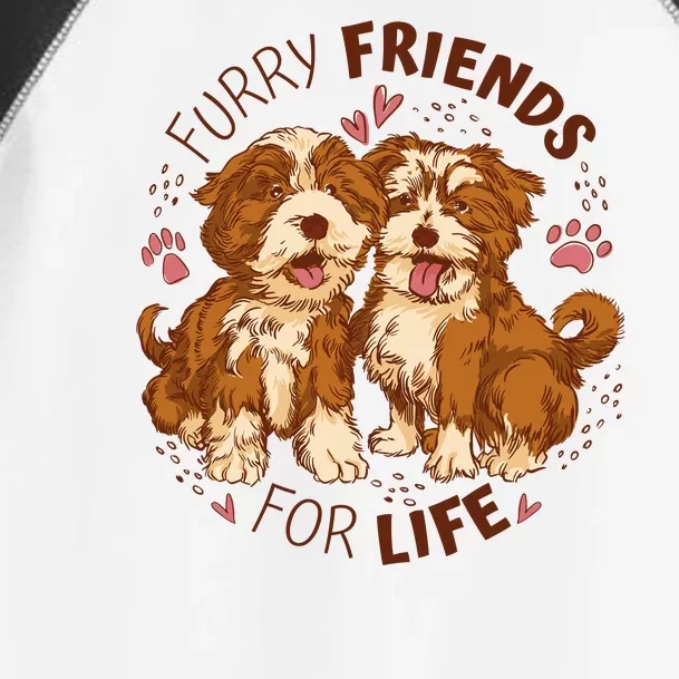 Furry Friends For Life Toddler Fine Jersey T-Shirt