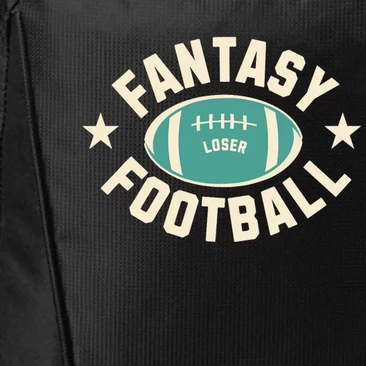 Funny Fantasy Football Last Place Loser City Backpack