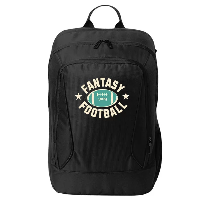 Funny Fantasy Football Last Place Loser City Backpack