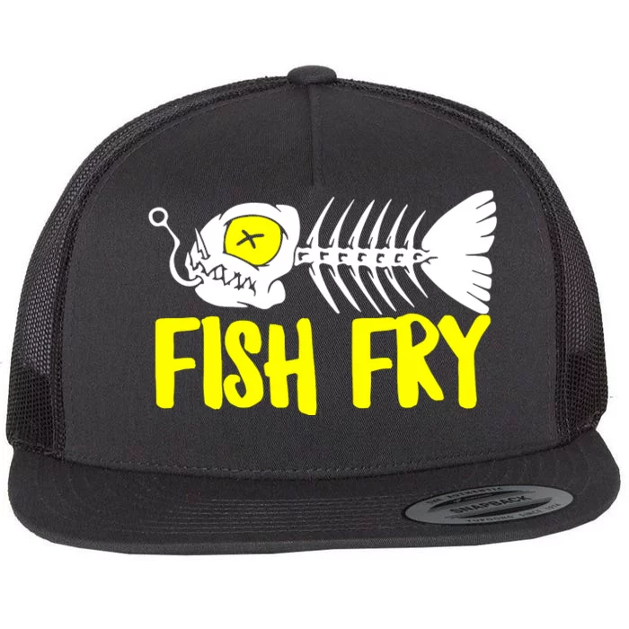 Fish Fry Flat Bill Trucker Hat