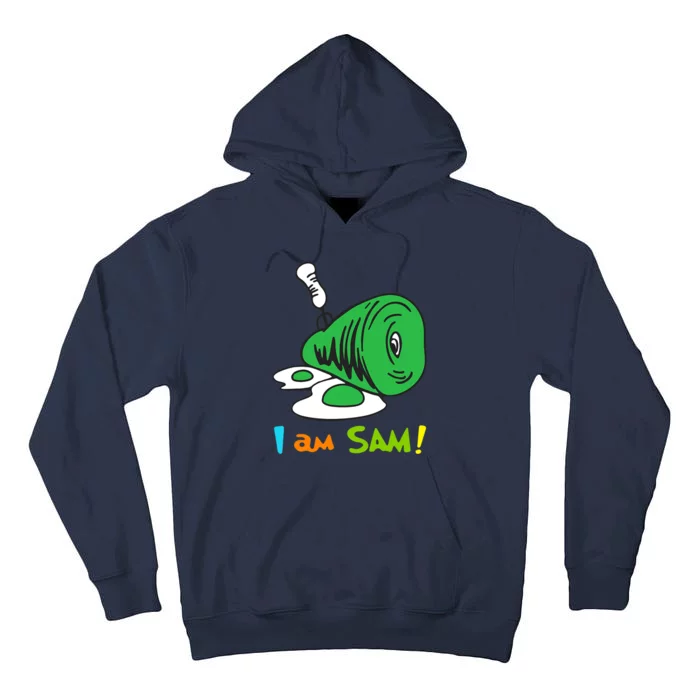 Funny Fried Green Ham And Eggs Days I Am Sam Tall Hoodie