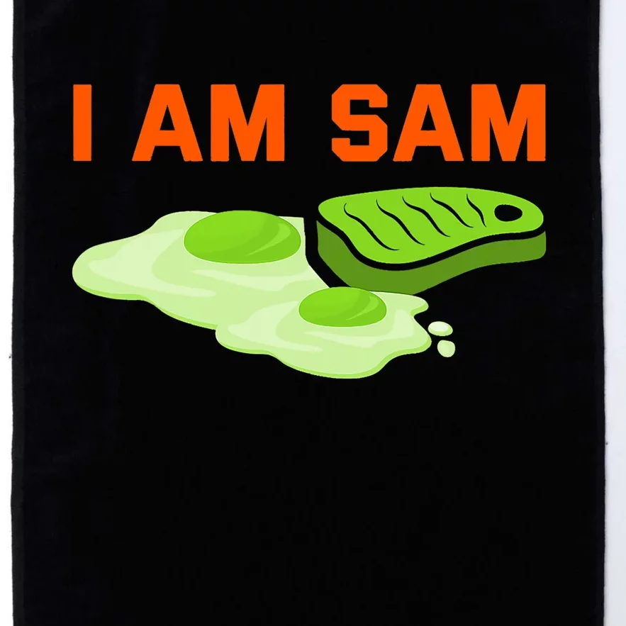 Funny Fried Green Ham And Eggs Days I Am Sam Platinum Collection Golf Towel