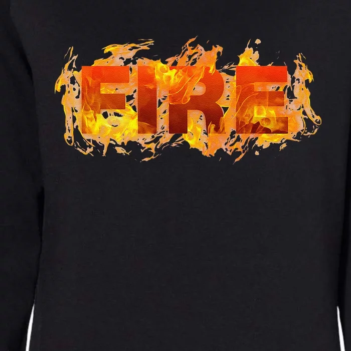 Fire Family Group Couple Matching Diy Lazy Halloween Womens California Wash Sweatshirt