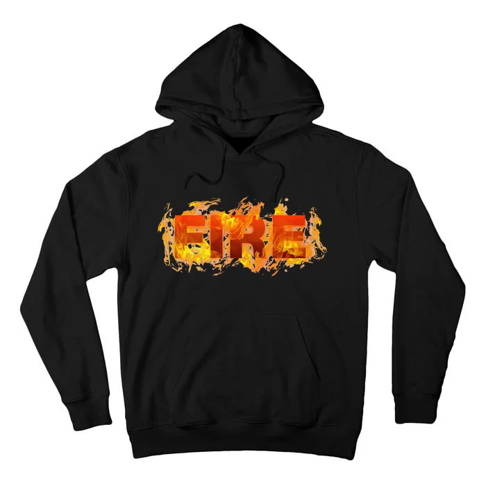 Fire Family Group Couple Matching Diy Lazy Halloween Tall Hoodie