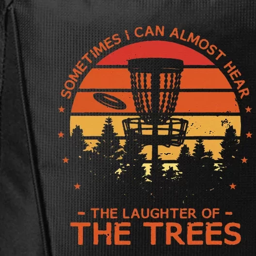 Funny Frisbee Golf Disc Golfer City Backpack