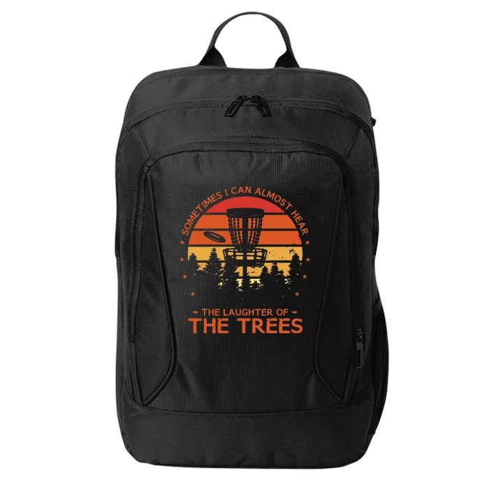 Funny Frisbee Golf Disc Golfer City Backpack