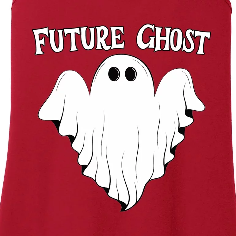 Funny Future Ghost Paranormal Halloween Ladies Essential Tank