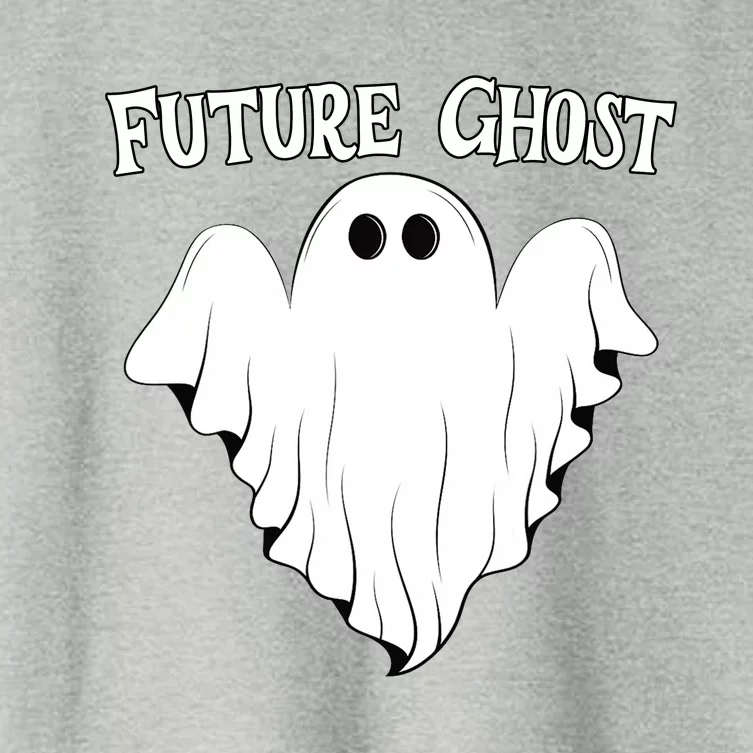 Funny Future Ghost Paranormal Halloween Women's Crop Top Tee