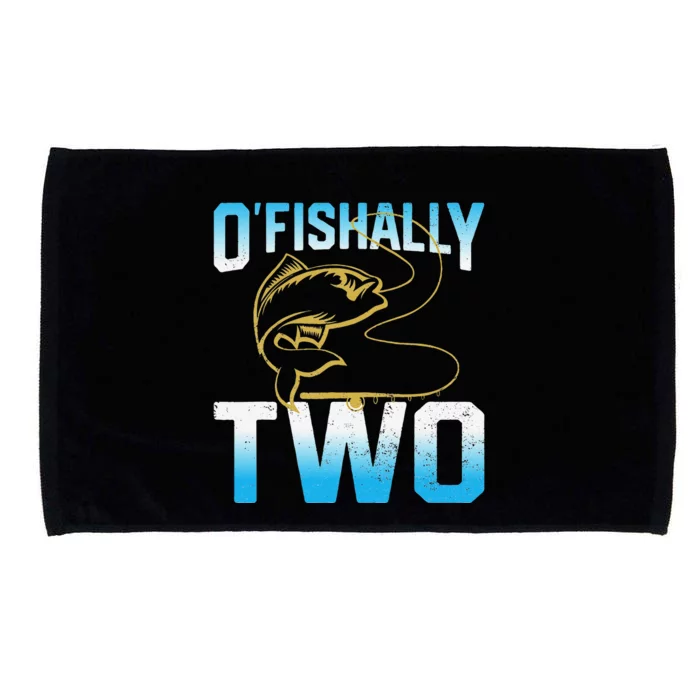 Fishing Fisherman Gifts For 2 Year Old 2nd Birthday Microfiber Hand Towel