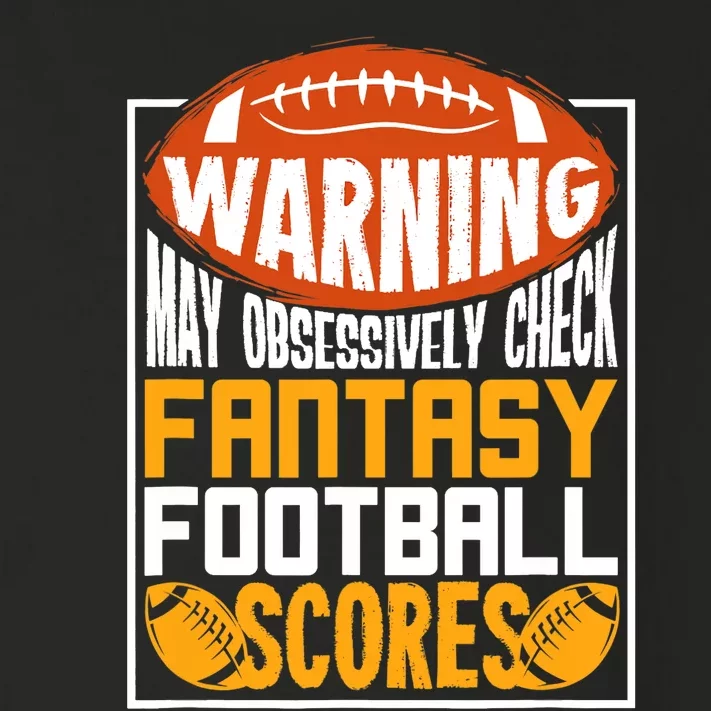 Fantasy Football Gift For A Fantasy Football Player Toddler Long Sleeve Shirt