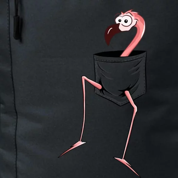 For Flamingocute Giftlovers L Fancy Pink Flamingo In A Pocket Gift Daily Commute Backpack